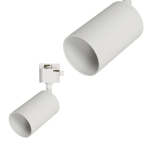 Lampa reflektor na szynę 1 fazowy TRACER GU10 BIAŁY 6896 TK Lighting