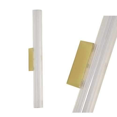 Kinkiet ścienny Linea LED CCT IP44 złoty LP-0510/1W-45 GD Light Prestige
