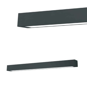 Lampa sufitowa Ibros XL 36W CCT 1xLED czarna IP44 LP-7001/1C BK 120 36 CCT Light Prestige