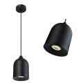 Metalowa lampa wisząca Nilo czarna 1xGU10 LP-0110/1P BK Light Prestige