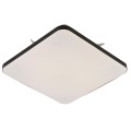 Plafon BABILON kwadratowy średni czarny 4000K barwa neutralna LP-335/1C M 4BK square Light Prestige