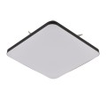 Plafon BABILON kwadratowy średni czarny 4000K barwa neutralna LP-335/1C M 4BK square Light Prestige