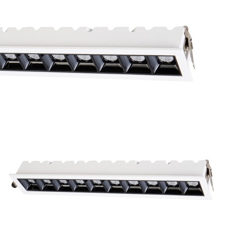 Lampa wpuszczana Solar oprawa podtynkowa biała LED IP20 LP-0406/10RS WH Light Prestige