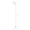 Słup ogrodowy IP65 PATHWAY LED PRO 10283 Nowodvorski Lighting