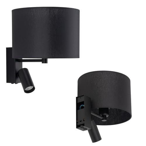 Kinkiet regulowany z włącznikiem LUSSO 11521 Nowodvorski