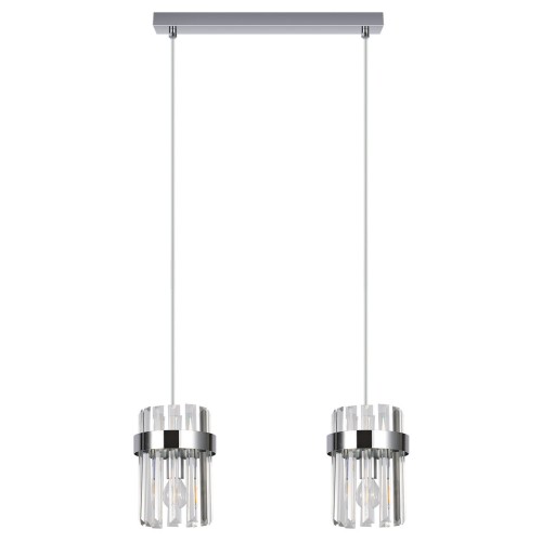 Lampa wisząca Vetro chrom 2xE14 LP-2910/2L CH Light Prestige