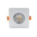 Ruchome kwadratowe oczko podtynkowe Plus białe LED CCT LP-1506/1RS WH Square Light Prestige