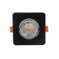 Ruchome kwadratowe oczko podtynkowe Plus czarne LED CCT LP-1506/1RS BK Square Light Prestige