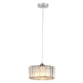 Okrągła lampa wisząca Vetro chrom 1xE27 LP-2910/1P CH round Light Prestige