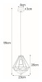 Lampa wisząca K-4018 z serii MARKO | KAJA