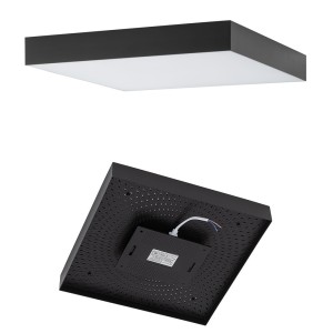Plafon lampa sufitowa LID SQUARE LED Czarny 10427 Nowodvorski Lighting