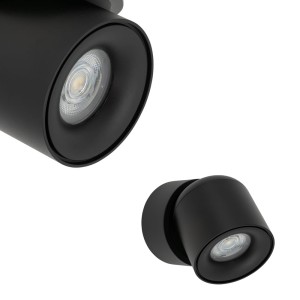 Reflektorek spot natynkowy OSCAR czarny IP54 11346 Nowodvorski