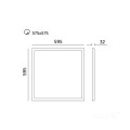 Panel LED 40W 4400lm 60x60 barwa neutralna 4000K Davro Kobi 
