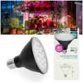 Żarówka do uprawy roslin,  wspomagająca wzrost i kwitnienie 9W LED E27 PLANTY B Kobi Design