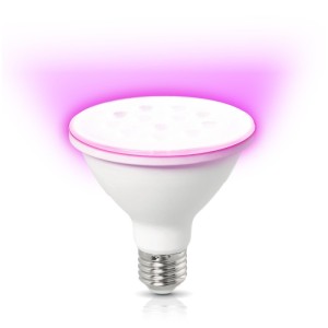 Żarówka do uprawy roslin,  wspomagająca wzrost i kwitnienie 9W LED E27 PLANTY W Kobi Design