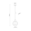 MELIA LAMPA WISZĄCA 1XE27 11090 TK Lighting
