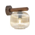 SALVIA BROWN KINKIET 1XE14 11067 TK Lighting