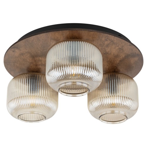 SALVIA BROWN LAMPA SUFITOWA 3XE14 11068 TK Lighting