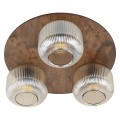 SALVIA BROWN LAMPA SUFITOWA 3XE14 11068 TK Lighting
