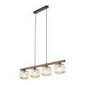 SALVIA BROWN LAMPA WISZACA 4XE14 11070 TK Lighting