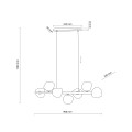 LAVA SABIA LAMPA WISZĄCA 7XG9 11109 TK Lighting