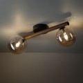 ESTERA WOOD ORZECH BURSZTYN KINKIET 2XG9 11092 TK Lighting