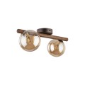 ESTERA WOOD ORZECH BURSZTYN KINKIET 2XG9 11092 TK Lighting