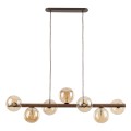 ESTERA WOOD ORZECH BURSZTYN LAMPA WISZĄCA 7XG9 11096 TK Lighting