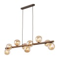 ESTERA WOOD ORZECH BURSZTYN LAMPA WISZACA 9XG9 11097 TK Lighting