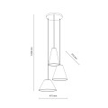 CONEA SABIA LAMPA WISZACA 3XE27 11203 TK Lighting