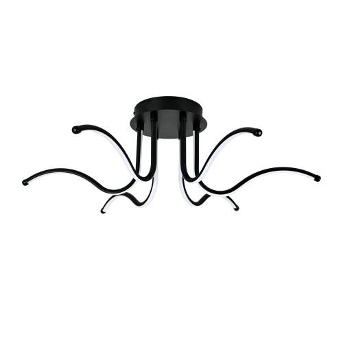 ALEXO BLACK LAMPA SUFITOWA LED 29W 6382 TK Lighting
