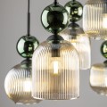 SOPHIA GREEN COGNAC LAMPA WISZĄCA 6XE14 11150 TK Lighting