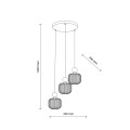BALLO LAMPA WISZĄCA 3XE14 11050 TK Lighting