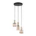 SOPHIA COGNAC LAMPA WISZACA 3XE14 11041 TK Lighting