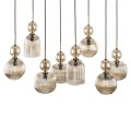 SOPHIA COGNAC LAMPA WISZĄCA 8XE14 11045 TK Lighting