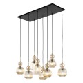 SOPHIA COGNAC LAMPA WISZĄCA 8XE14 11045 TK Lighting
