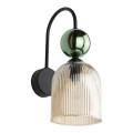 SOPHIA GREEN COGNAC KINKIET 1XE14 11143 TK Lighting