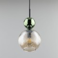 SOPHIA GREEN COGNAC LAMPA WISZĄCA 1XE14 11145 TK Lighting