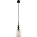 SOPHIA GREEN COGNAC LAMPA WISZĄCA 1XE14 11146 TK Lighting