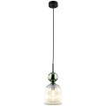 SOPHIA GREEN COGNAC LAMPA WISZĄCA 1XE14 11146 TK Lighting