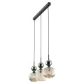 SOPHIA GREEN COGNAC LAMPA WISZĄCA 3XE14 11147 TK Lighting