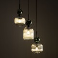 SOPHIA GREEN COGNAC LAMPA WISZĄCA 3XE14 11148 TK Lighting