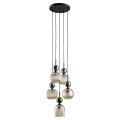 SOPHIA GREEN COGNAC LAMPA WISZĄCA 5XE14 11149 TK Lighting