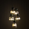 SOPHIA GREEN COGNAC LAMPA WISZĄCA 5XE14 11149 TK Lighting