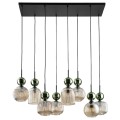 SOPHIA GREEN COGNAC LAMPA WISZĄCA 8XE14 11151 TK Lighting