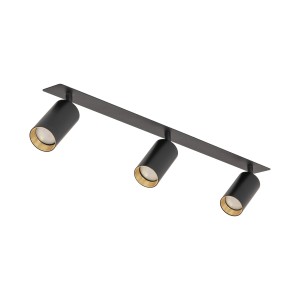 AMIS BLACK  3XGU10 PODTYNKOWY 10808 TK Lighting