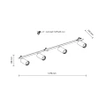 AMIS WHITE 4XGU10 PODTYNKOWY 10813 TK Lighting