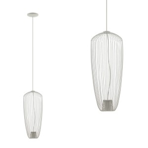 Lampa wisząca PUMPKIN S Szary 11242 Nowodvorski Lighting