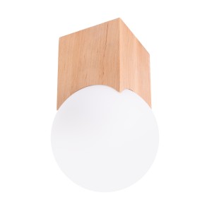 Plafon SOLIS naturalne drewno SL.1407 Sollux Lighting