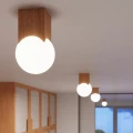 Plafon SOLIS naturalne drewno SL.1407 Sollux Lighting